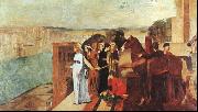 Edgar Degas Semiramis Building Babylon USA oil painting artist